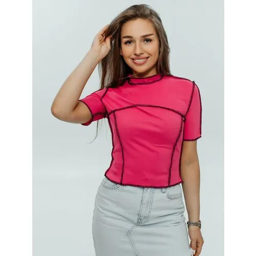 Футболка LOVETEX.STORE, размер 46-48, розовый