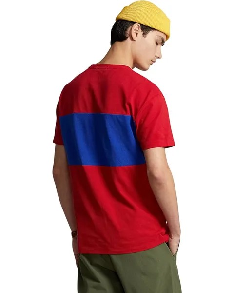 Футболка Polo Ralph Lauren Classic Fit Mesh Utility T-Shirt, цвет Red Multi