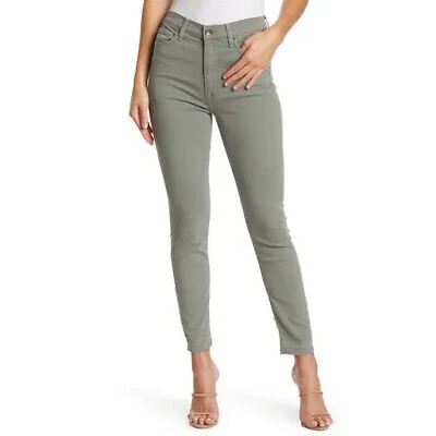 Женские джинсы скинни до щиколотки с высокой талией Splendid, нежно-оливковый, 30 лет