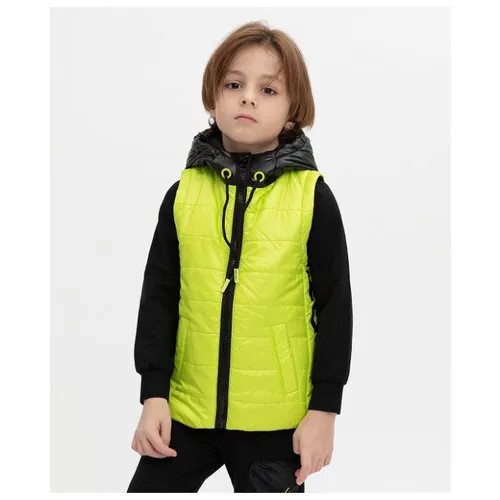 Жилет Button Blue 121BBBMC47025500 размер 122, салатовый