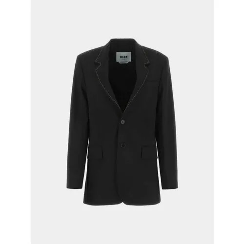 Пиджак MSGM, размер 38, черный