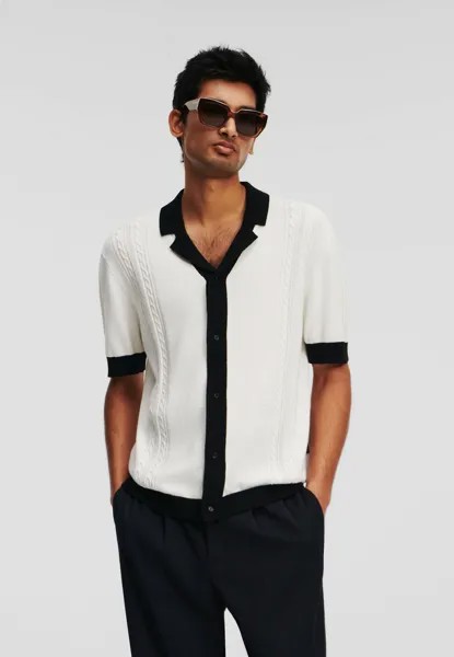 Кардиган KARL LAGERFELD, цвет pristine