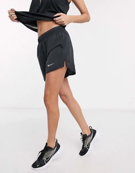 Черные шорты Nike Running Tempo-Черный