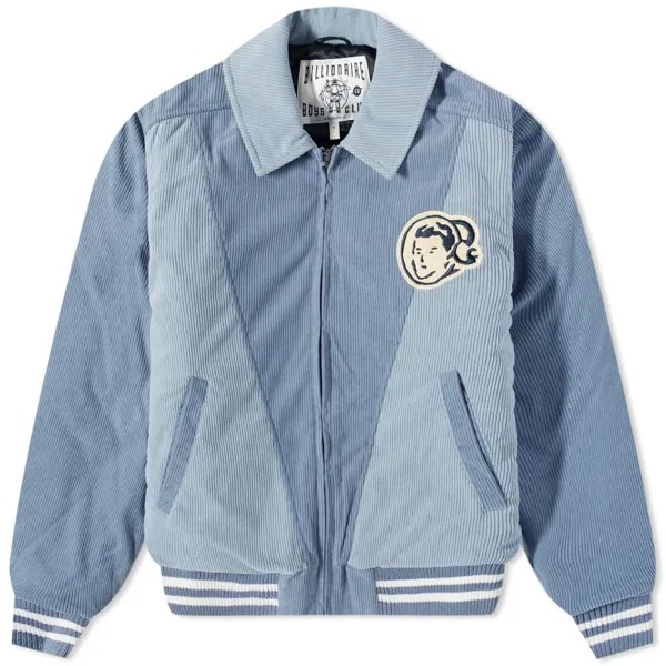 Вельветовая университетская куртка с воротником Billionaire Boys Club, синий