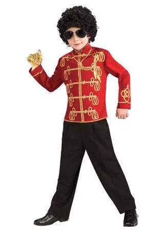 Красный пиджак Майкла Джексона детский, S (3-4 года)
