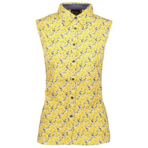 Рубашка CMP 38T5806 Sleeveless, желтый