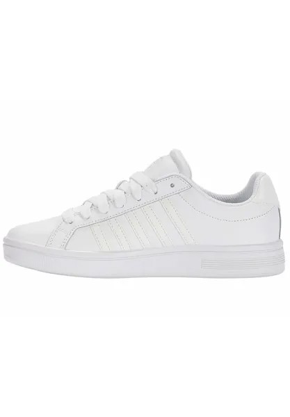 Кроссовки низкие COURT TIEBREAK K-SWISS, цвет white snake