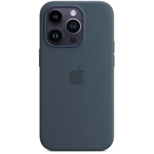 Чехол Apple iPhone 14 Pro Silicone Case with MagSafe - Storm Blue