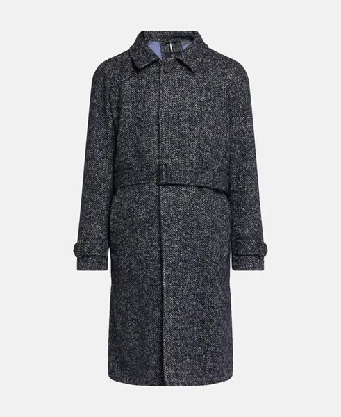Шерстяное пальто Schneiders, темно-синий