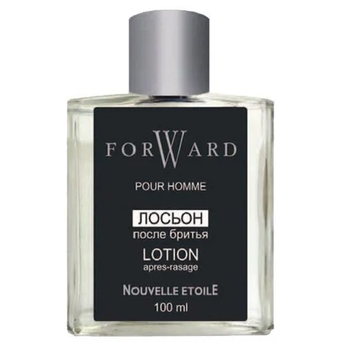 Новая Заря Мужской Форвард (Forward) Лосьон после бритья (after-shave lotion) (квадратный флакон) 100мл