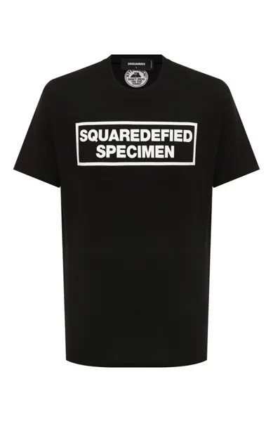 Хлопковая футболка Dsquared2