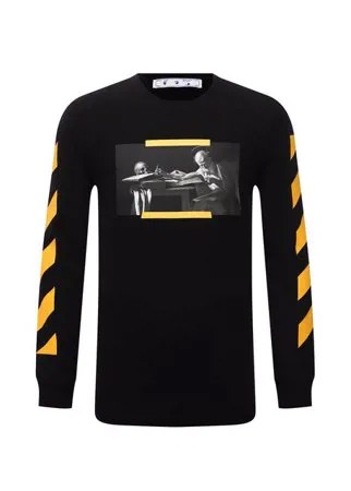 Хлопковый лонгслив Off-White