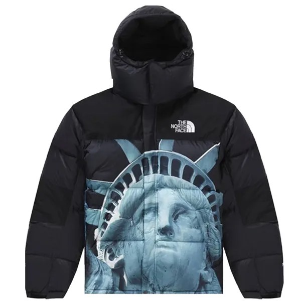 Куртка Supreme x The North Face Statue Of Liberty Baltoro утеплённая, чёрный