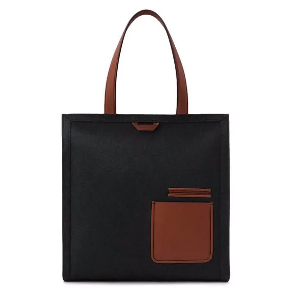 Текстильная сумка-шопер Ermenegildo Zegna