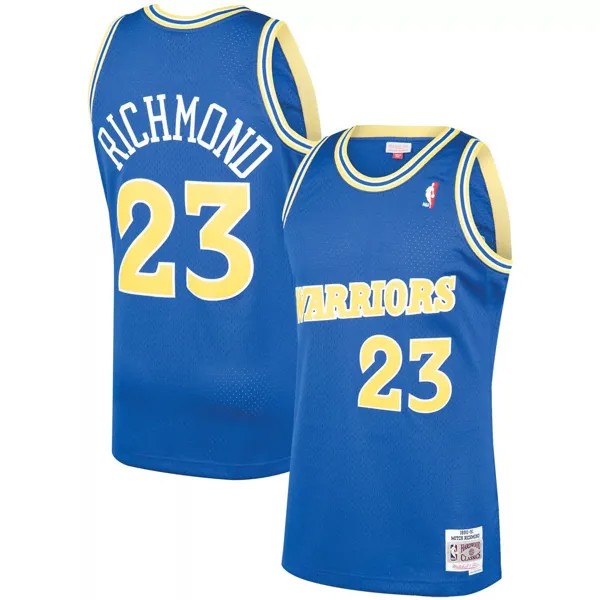 Мужская майка Mitchell & Ness Mitch Richmond Royal Golden State Warriors 1990-91 Hardwood Classics Swingman Player