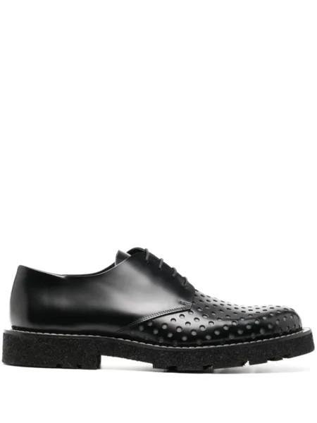 Paul Smith туфли дерби с перфорацией, черный