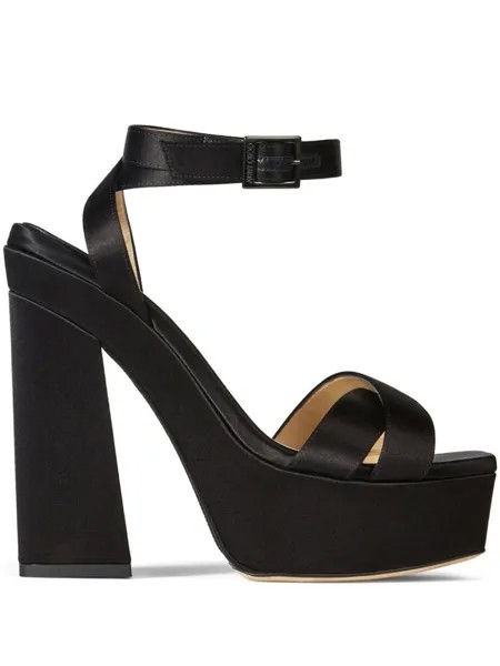 Jimmy Choo босоножки Gaia 140, черный