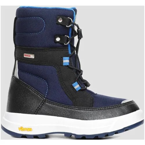 Ботинки Reima, зимние, размер 28, синий, черный