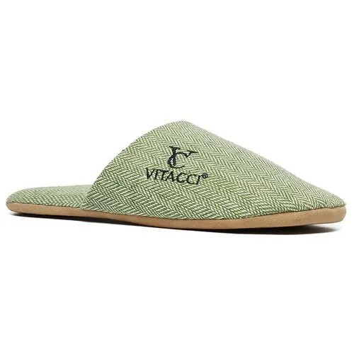 Тапочки VITACCI, размер 38/39, зеленый
