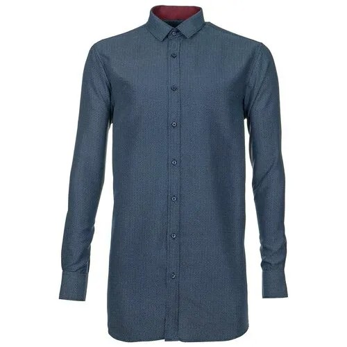 Рубашка Imperator, размер 48/M/178-186/40 ворот, синий