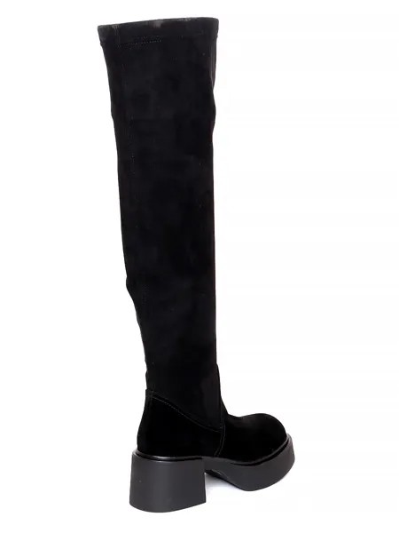 Ботфорты TOFA женские демисезонные, размер 38, цвет черный, артикул 602268-4
