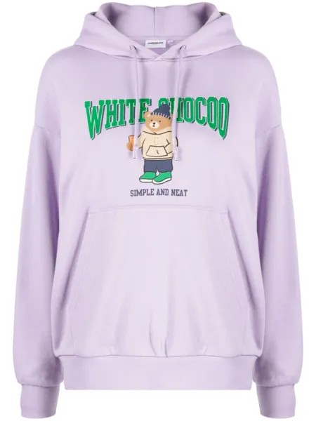 Худи с принтом CHOCOOLATE, фиолетовый