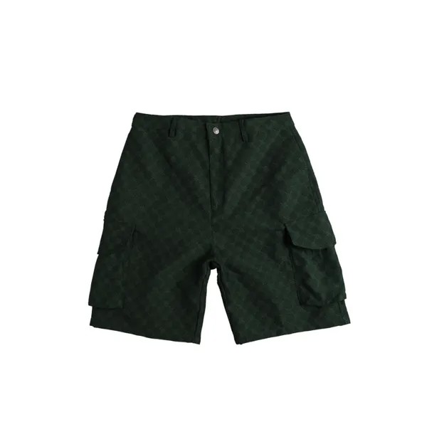 Шорты Benji Monogram Cargo Shorts Daily Paper, зеленый