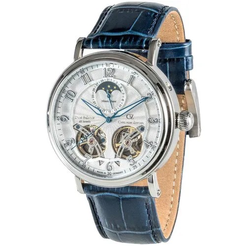 Наручные часы Carl von Zeyten Casual CVZ0054SLS, серебряный, мультиколор