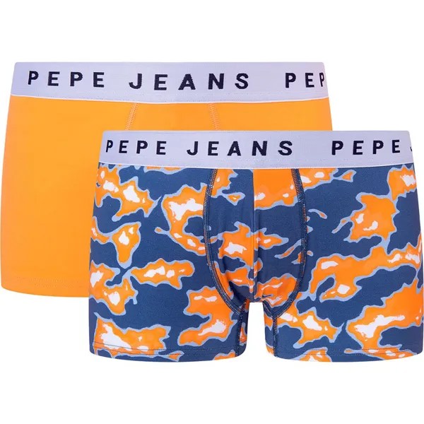 Боксеры Pepe Jeans Camo Low Rise 2 шт, разноцветный