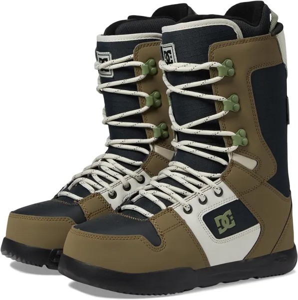 Ботинки Phase Lace Up Snowboard Boots DC, цвет Army Green