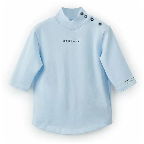 88088 Водолазка Happy Baby из хлопкового трикотажа, light blue, 92