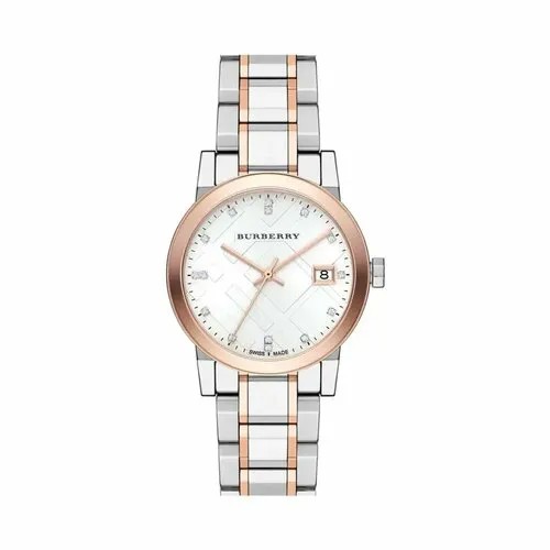 Наручные часы BURBERRY, серебристо-золотистый