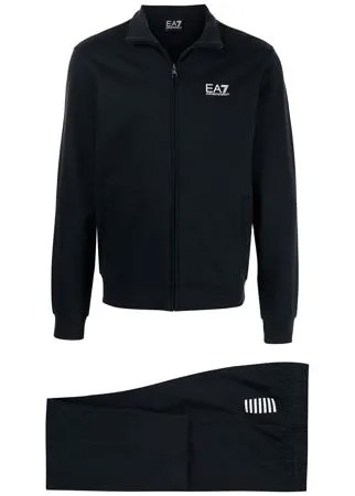 Ea7 Emporio Armani спортивная куртка на молнии с логотипом