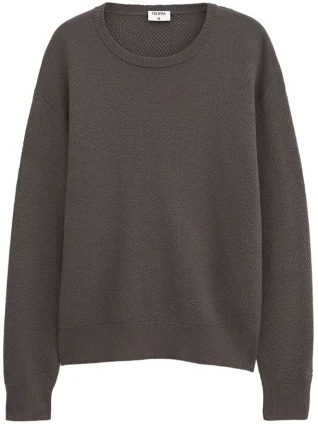 Filippa K свитер из переработанной шерсти, зеленый