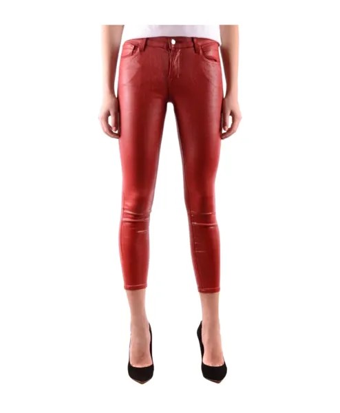 Джинсы J Brand, красный