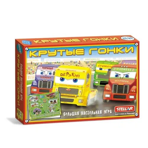 Настольная игра Stellar Крутые гонки 01119