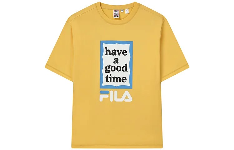 Футболка унисекс ФИЛА FILA, цвет Camelina