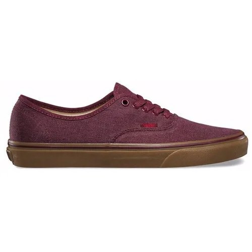 Кеды Vans Authentic Washed Canvas V4MKIL9 бордовые (35)