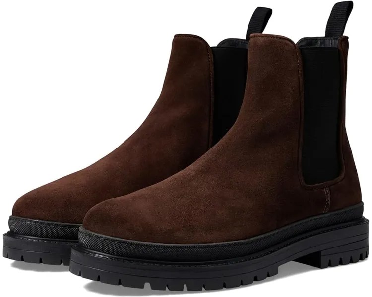 Ботинки GREATS Dante Chelsea, цвет Dark Brown Suede