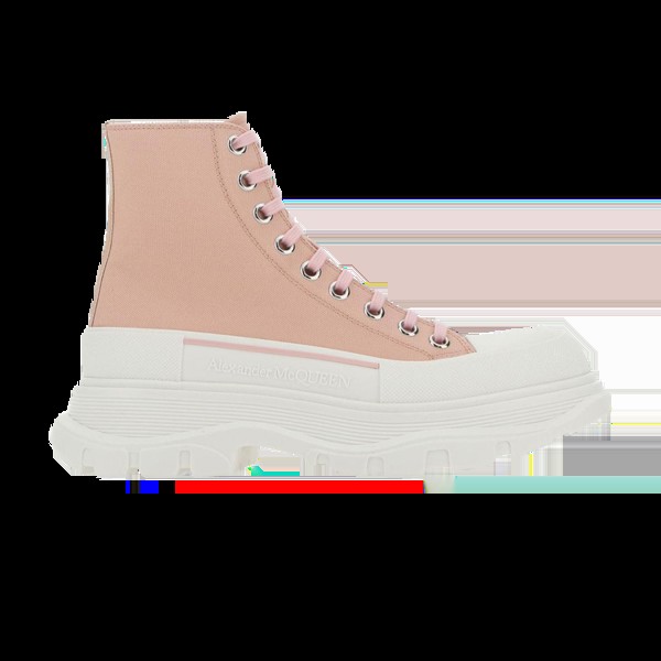 Ботинки Alexander McQueen Wmns Tread Slick Boot, розовый