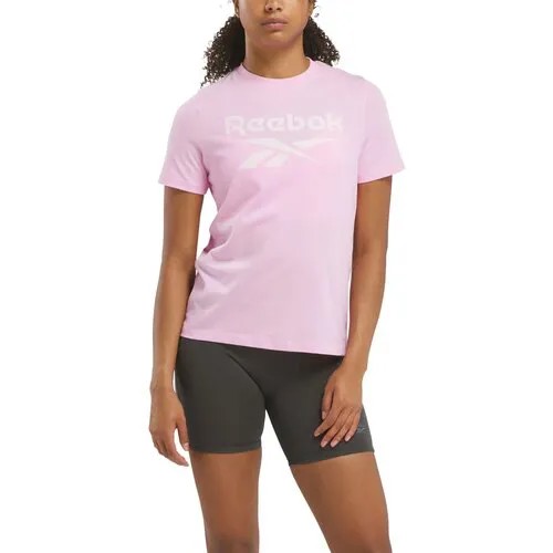 Футболка спортивная Reebok RI BL T-SHIRT, размер S, розовый