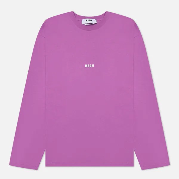 Лонгслив мужской MSGM 3340MM501 227798 72 фиолетовый L