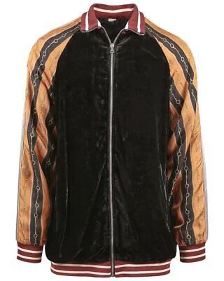 Мужская куртка Gucci с шелковой отделкой