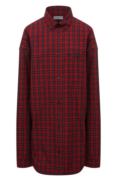 Хлопковая рубашка Balenciaga