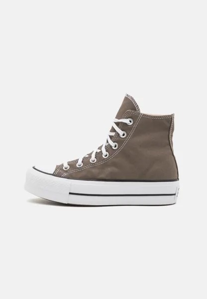 Высокие кеды Chuck Taylor All Star Lift Converse, цвет charcaol/white/black