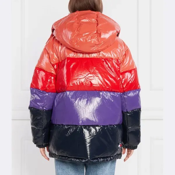 Глянцевый пуховик стандартного кроя Tjw ovr Alaska Tommy Hilfiger, красный