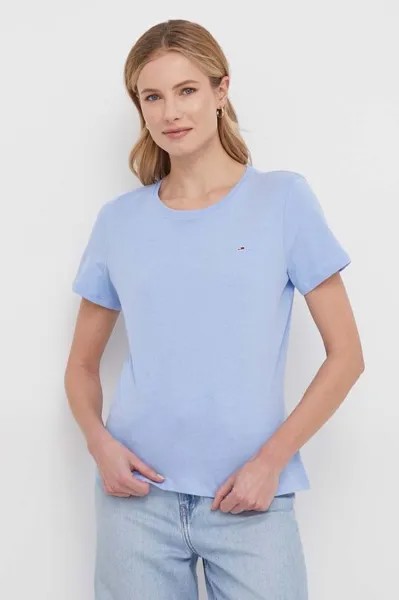 Хлопковые футболки, 2 пары Tommy Jeans, мультиколор