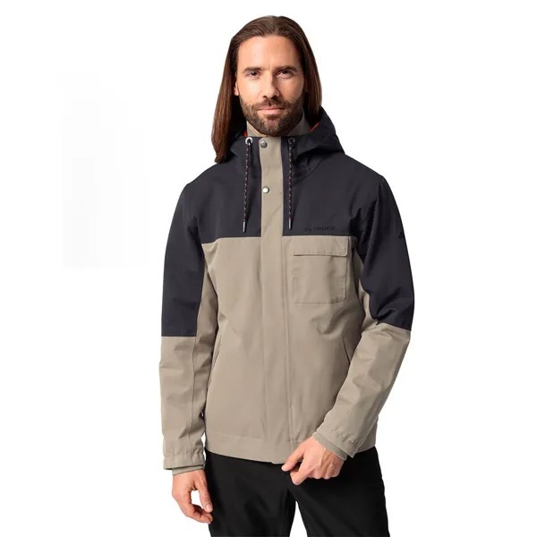 Куртка VAUDE Manukau II Full Zip Rain, бежевый