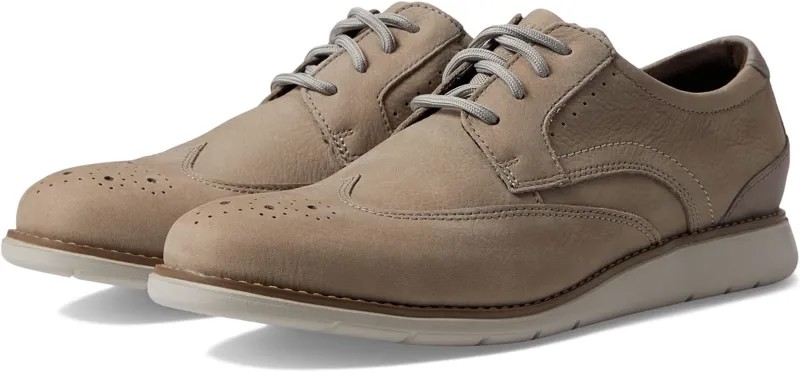 Оксфорды Total Motion Craft Wing Tip Rockport, цвет Rocksand Nubuck