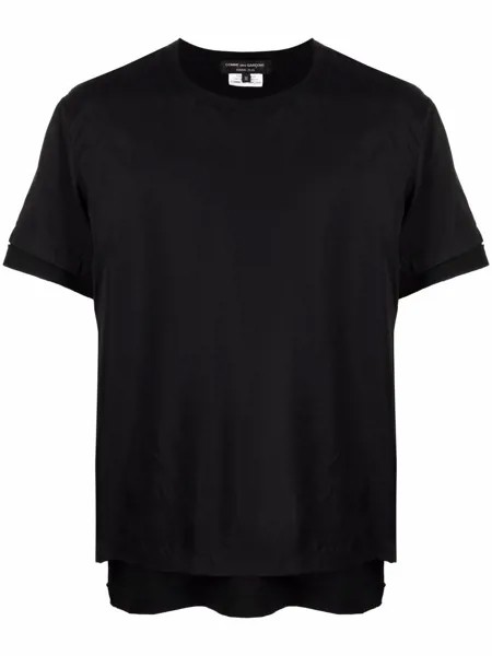 Comme Des Garçons Homme Plus многослойная футболка